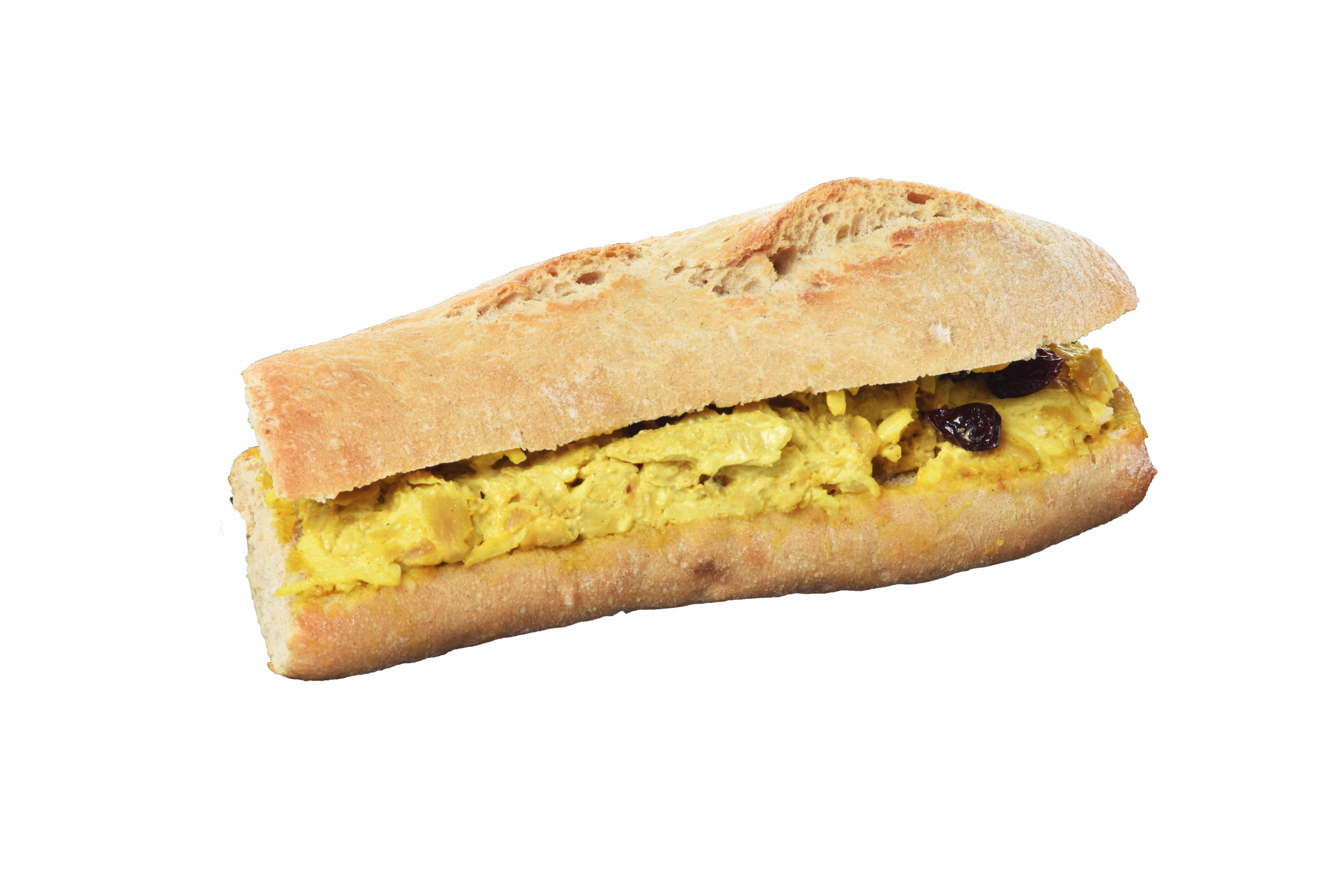 Sandwich mit Curry (vegan)